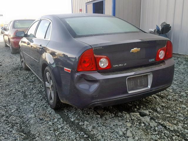 1G1ZC5EU1BF288062 - 2011 CHEVROLET MALIBU 1LT 灰色 照片 3
