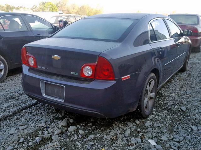 1G1ZC5EU1BF288062 - 2011 CHEVROLET MALIBU 1LT 灰色 照片 4