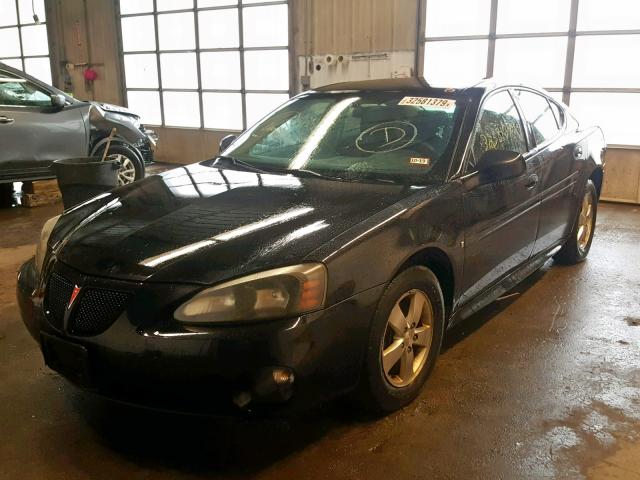 2G2WP552981106576 - 2008 PONTIAC GRAND PRIX BLACK photo 2