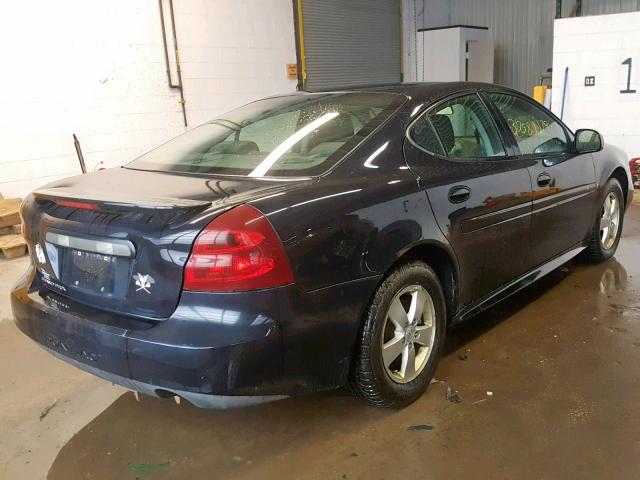 2G2WP552981106576 - 2008 PONTIAC GRAND PRIX BLACK photo 4