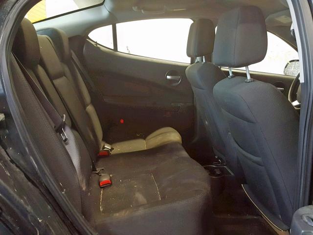 2G2WP552981106576 - 2008 PONTIAC GRAND PRIX BLACK photo 6