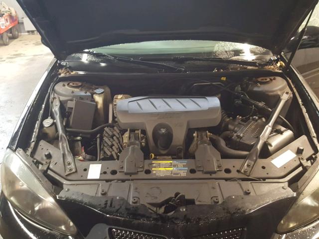 2G2WP552981106576 - 2008 PONTIAC GRAND PRIX BLACK photo 7