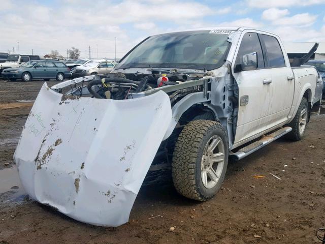 1C6RD7PT3CS174987 - 2012 DODGE RAM 1500 L WHITE photo 2