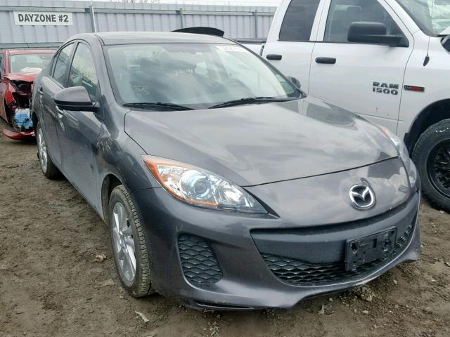 JM1BL1V73D1828846 - 2013 MAZDA 3 I GRAY photo 1