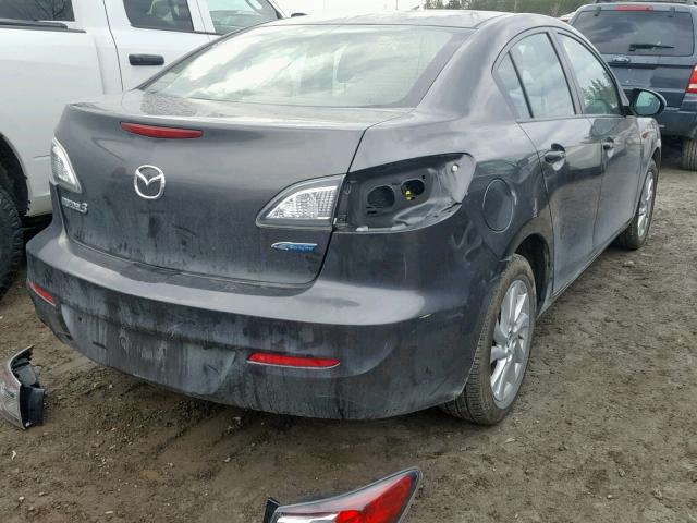 JM1BL1V73D1828846 - 2013 MAZDA 3 I GRAY photo 4