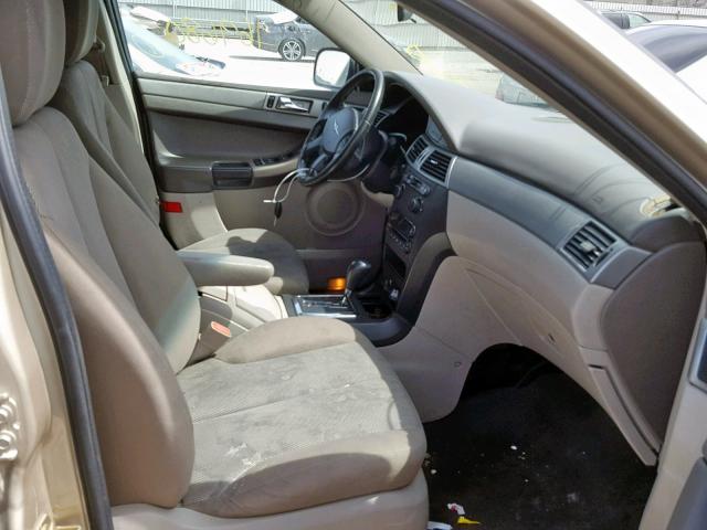 2A4GM48466R684465 - 2006 CHRYSLER PACIFICA BEIGE photo 5