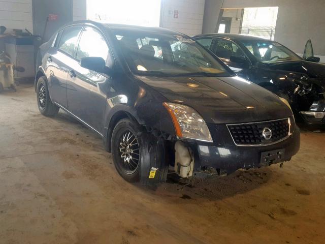 3N1AB61E68L668222 - 2008 NISSAN SENTRA 2.0 BLACK photo 1