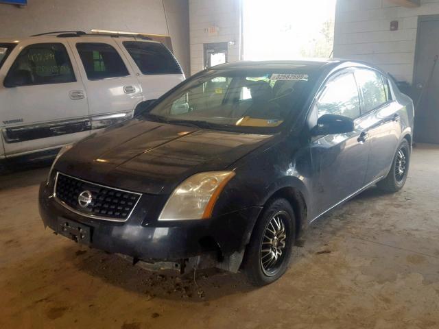 3N1AB61E68L668222 - 2008 NISSAN SENTRA 2.0 BLACK photo 2