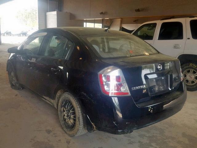 3N1AB61E68L668222 - 2008 NISSAN SENTRA 2.0 BLACK photo 3