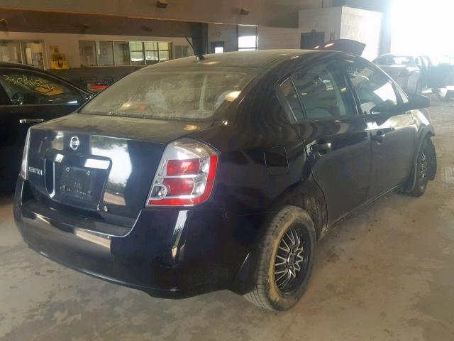 3N1AB61E68L668222 - 2008 NISSAN SENTRA 2.0 BLACK photo 4