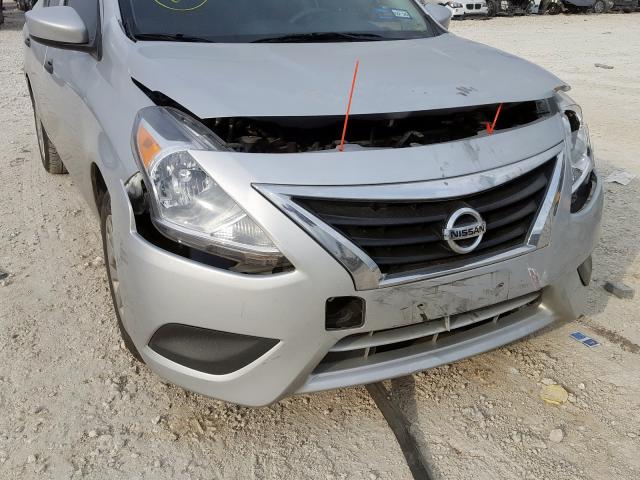 3N1CN7AP7GL857869 - 2016 NISSAN VERSA S  photo 9