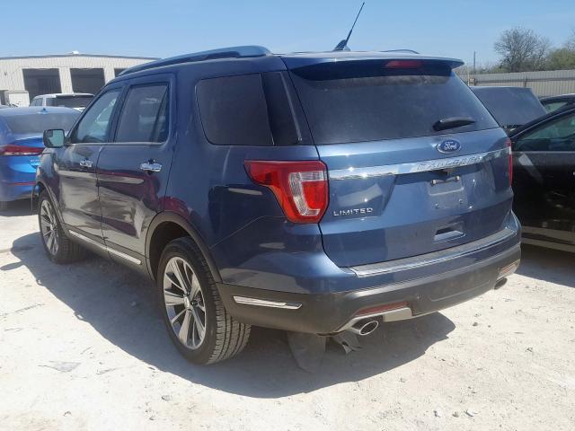 1FM5K7F86JGB57915 - 2018 FORD EXPLORER LIMITED  photo 3