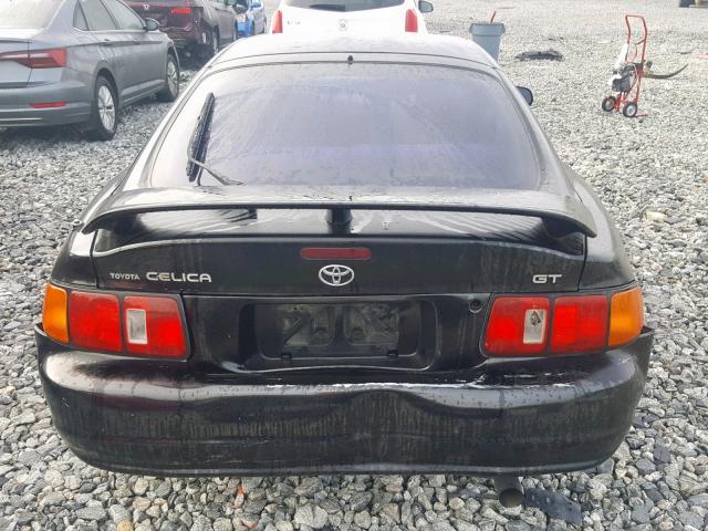 JT2DG02T0X0057953 - 1999 TOYOTA CELICA GT BLACK photo 9