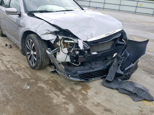 1C3CCBBG7DN738983 - 2013 CHRYSLER 200 TOURIN SILVER photo 9