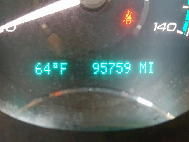 1G1ZC5EB5AF249522 - 2010 CHEVROLET MALIBU 1LT 石墨色 照片 8