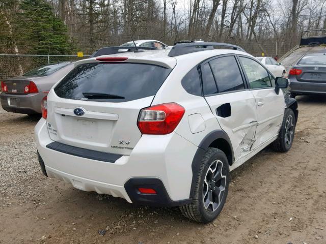 JF2GPASCXF8279282 - 2015 SUBARU XV CROSSTR WHITE photo 4