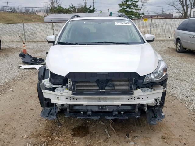 JF2GPASCXF8279282 - 2015 SUBARU XV CROSSTR WHITE photo 9