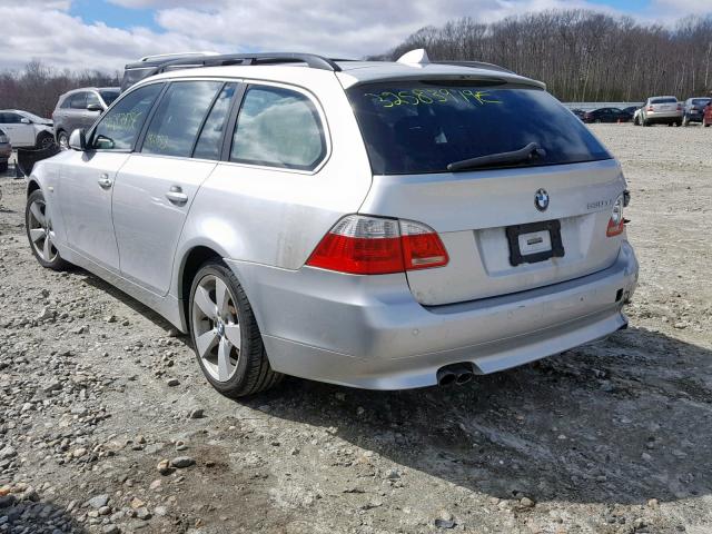 WBANN73576CN02824 - 2006 BMW 530 XIT SILVER photo 3