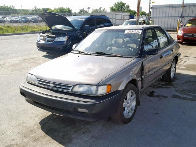 1Y1SK7167LZ057287 - 1990 GEO PRIZM BASE CHARCOAL photo 2