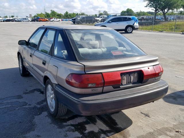 1Y1SK7167LZ057287 - 1990 GEO PRIZM BASE CHARCOAL photo 3