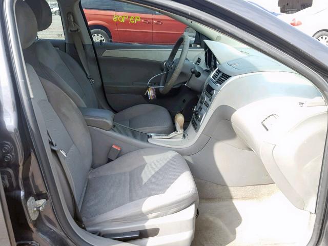 1G1ZB5EB6AF275999 - 2010 CHEVROLET MALIBU LS CHARCOAL photo 5