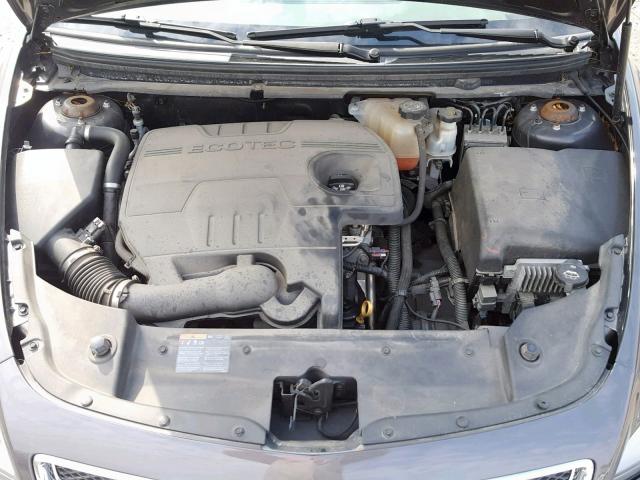 1G1ZB5EB6AF275999 - 2010 CHEVROLET MALIBU LS CHARCOAL photo 7