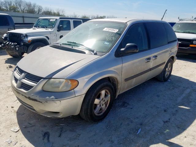 1D8GP45R65B330621 - 2005 DODGE CARAVAN SXT  photo 2