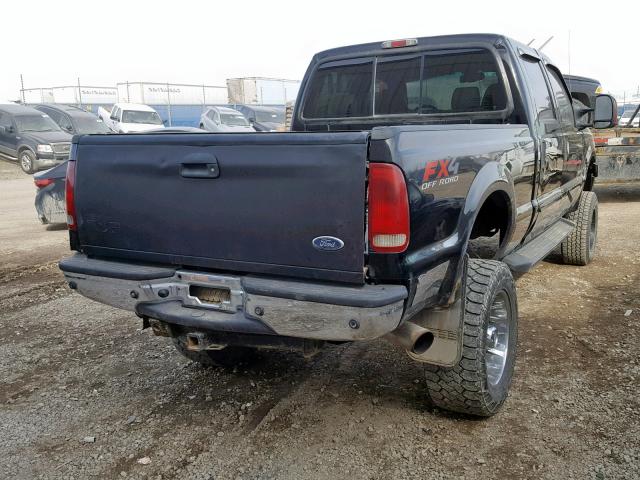 1FTWW31P16EC21544 - 2006 FORD F350 SRW S BLACK photo 4