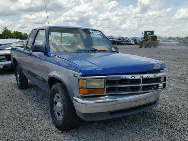 1B7GG23X2RS606979 - 1994 DODGE DAKOTA BLUE photo 1