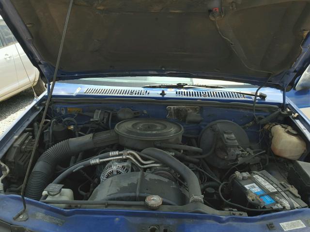 1B7GG23X2RS606979 - 1994 DODGE DAKOTA BLUE photo 7