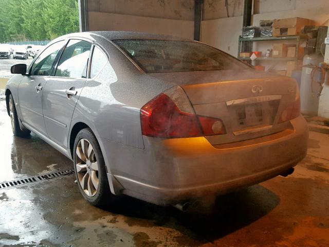 JNKAY01E67M301574 - 2007 INFINITI M35 BASE GRAY photo 3