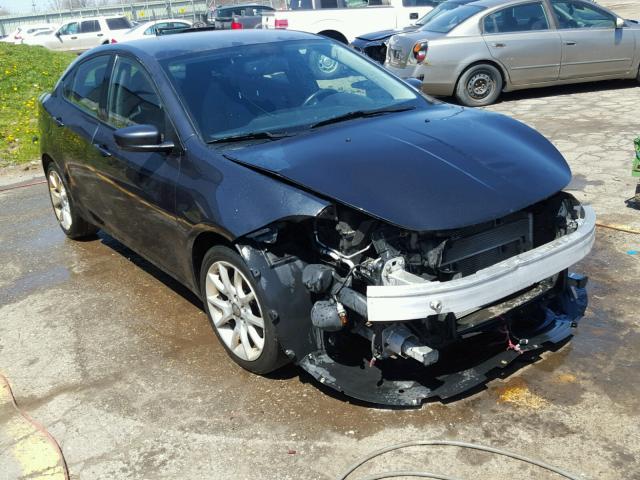 1C3CDFBA1DD289600 - 2013 DODGE DART SXT GRAY photo 1