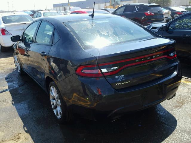 1C3CDFBA1DD289600 - 2013 DODGE DART SXT GRAY photo 3