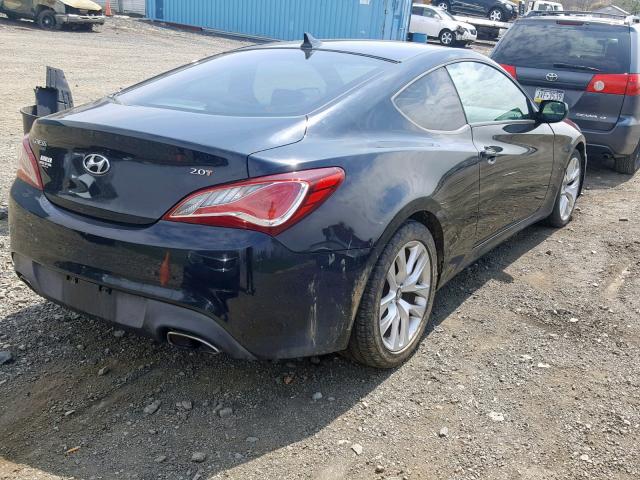 KMHHT6KD8DU086018 - 2013 HYUNDAI GENESIS CO BLACK photo 4