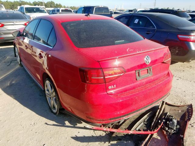 3VW4T7AJ0HM337718 - 2017 VOLKSWAGEN JETTA GLI  photo 3