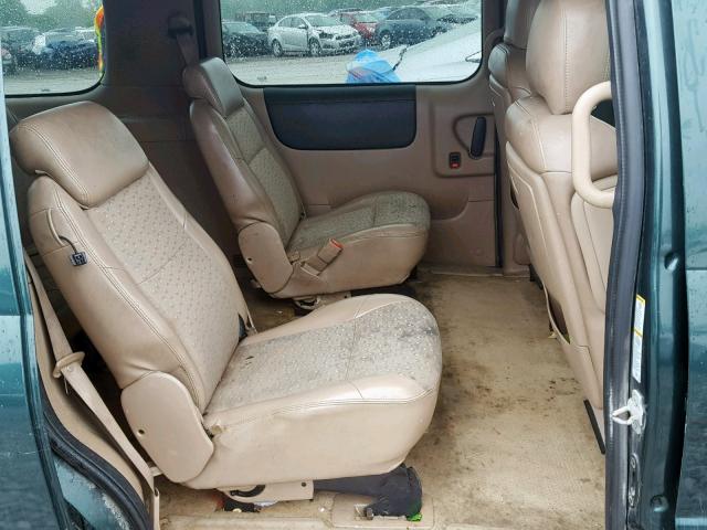 1GNDV23L25D241621 - 2005 CHEVROLET UPLANDER L მწვანე ფოტო 6