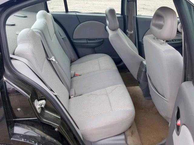 1G8AJ58F47Z191624 - 2007 SATURN ION LEVEL BLACK photo 6