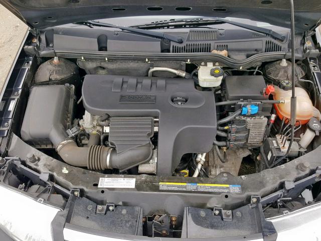 1G8AJ58F47Z191624 - 2007 SATURN ION LEVEL BLACK photo 7