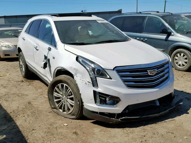 1GYKNCRS7JZ156219 - 2018 CADILLAC XT5 LUXURY WHITE photo 1