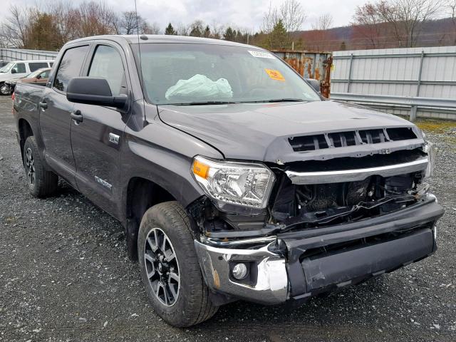 5TFDY5F14GX552643 - 2016 TOYOTA TUNDRA CRE GRAY photo 1