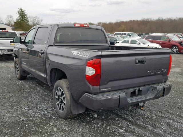 5TFDY5F14GX552643 - 2016 TOYOTA TUNDRA CRE GRAY photo 3