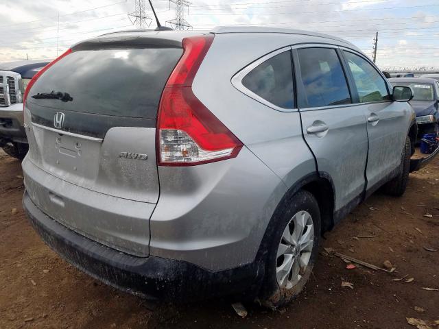 JHLRM4H72CC022639 - 2012 HONDA CR-V EXL  photo 4