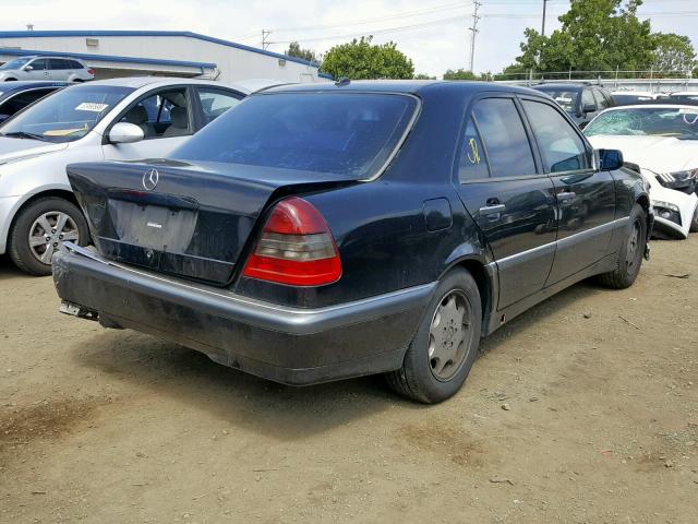 WDBHA24G7YA818669 - 2000 MERCEDES-BENZ C 230 BLACK photo 4