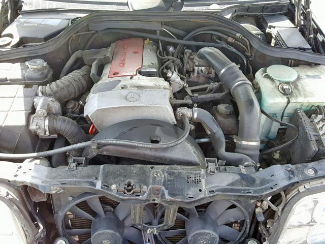 WDBHA24G7YA818669 - 2000 MERCEDES-BENZ C 230 BLACK photo 7