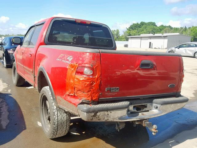 1FTRW08L23KC73230 - 2003 FORD F150 SUPER RED photo 3