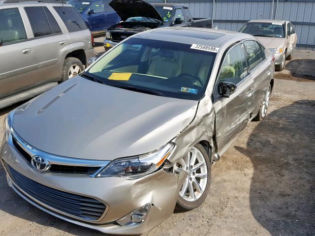 4T1BK1EB3FU167243 - 2015 TOYOTA AVALON XLE BEIGE photo 2