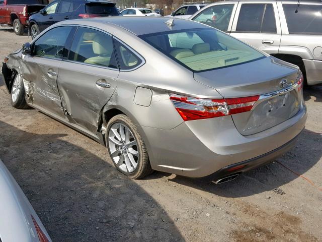 4T1BK1EB3FU167243 - 2015 TOYOTA AVALON XLE BEIGE photo 3