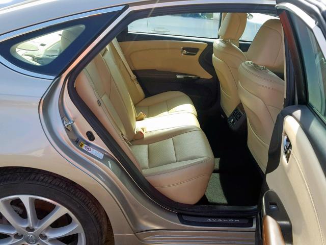 4T1BK1EB3FU167243 - 2015 TOYOTA AVALON XLE BEIGE photo 6