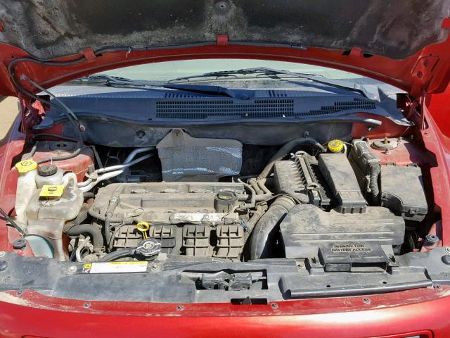 1B3HB28B88D717962 - 2008 DODGE CALIBER RED photo 7