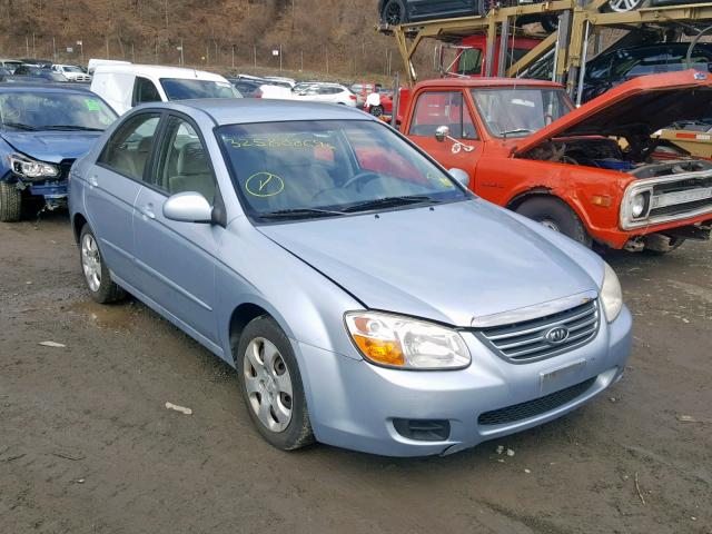 KNAFE122285522169 - 2008 KIA SPECTRA EX BLUE photo 1